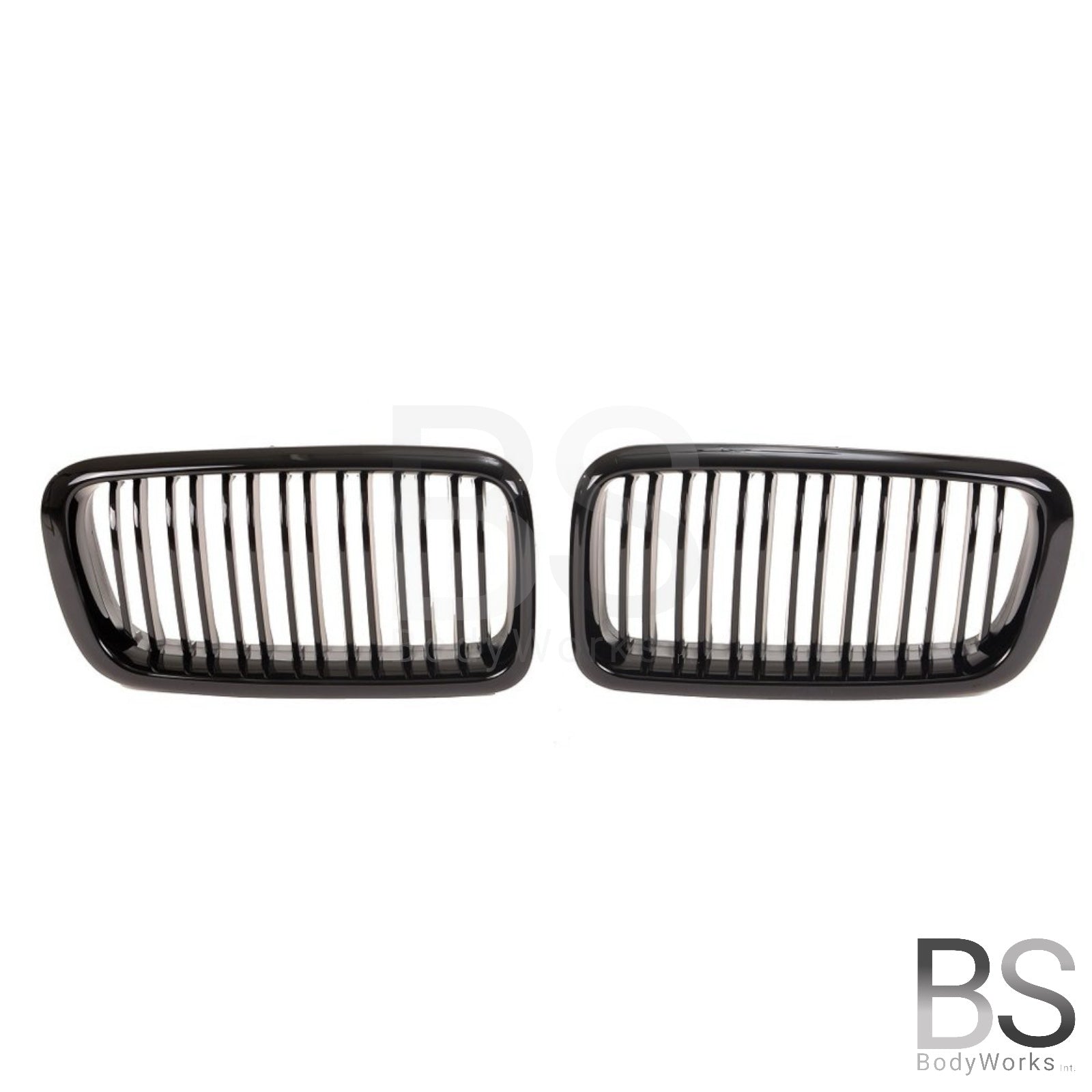 Nieren - BMW 7 Serie E38 - M Look - Hoogglans Zwart | 1994-2002