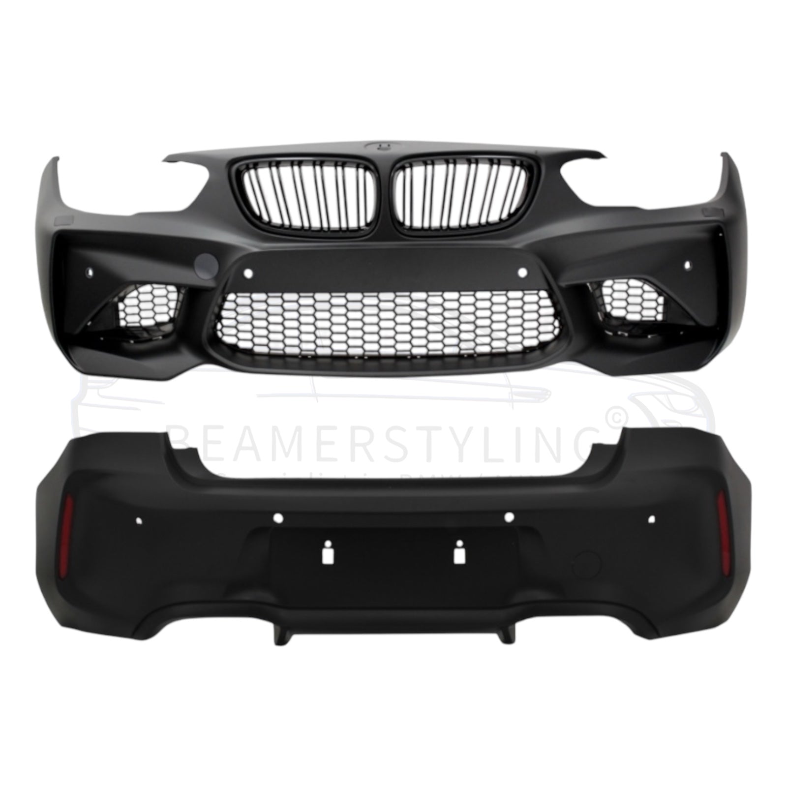 Bumper Pakket - BMW 1 Serie F20/F21 - M2 Look - Compleet | 03/2015-2019