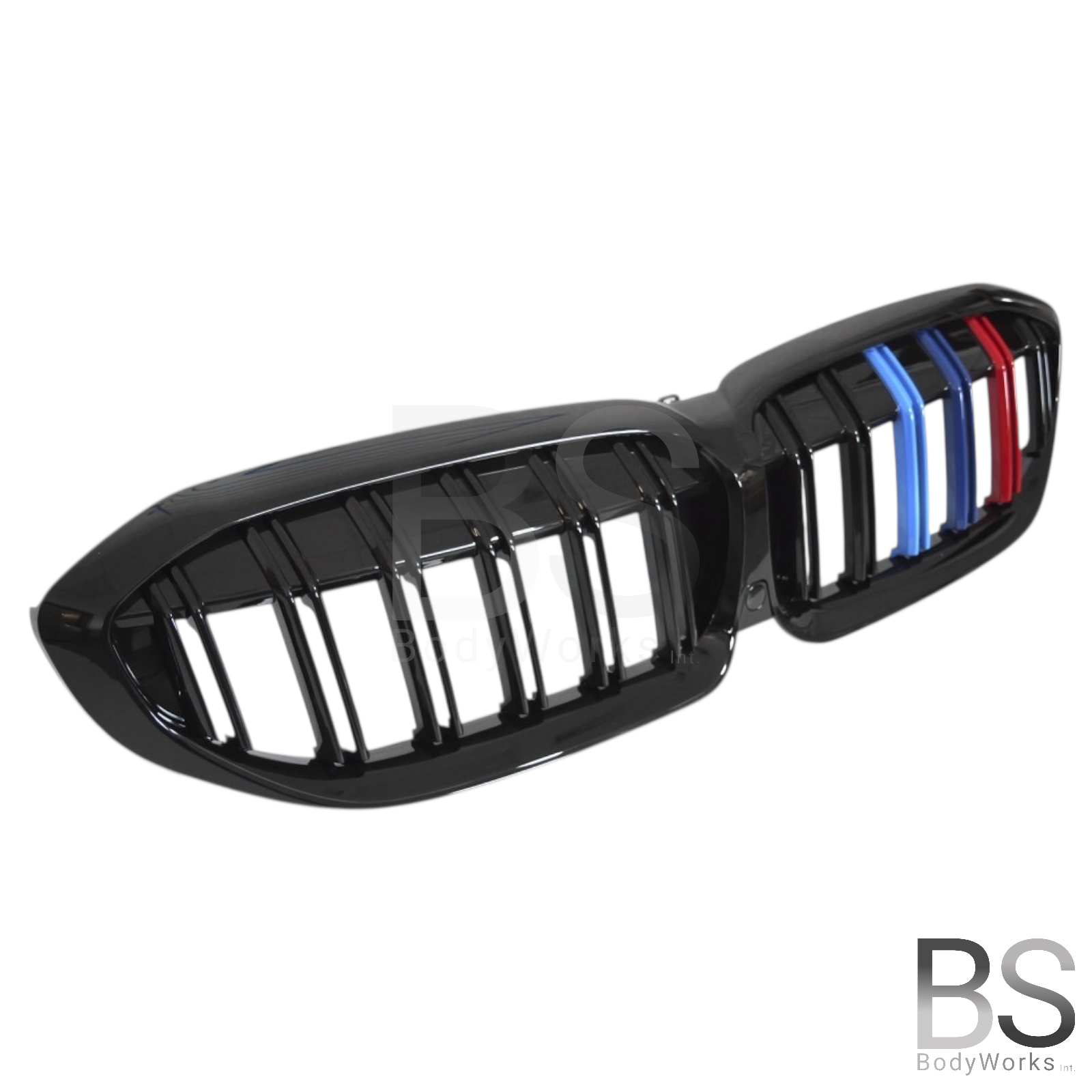 Nieren - BMW G20 / G21 - M Look - M Kleuren - Hoogglans Zwart | 2019-2022