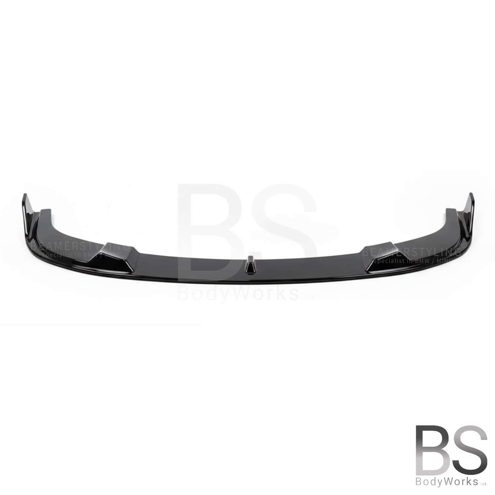Front Lip - BMW 5 Serie E60 / E61 - Hamann Look V2 - Hoogglans Zwart | 03-10