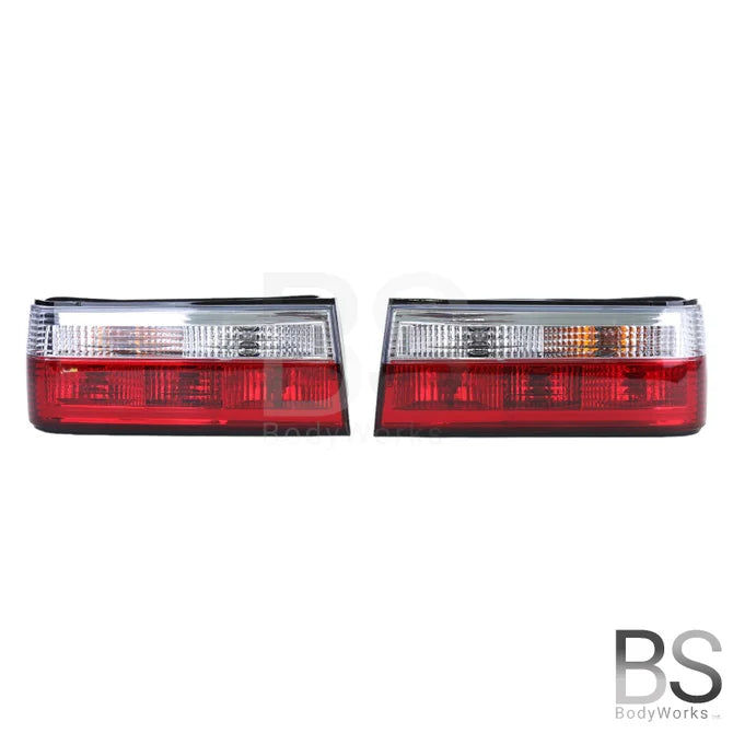 Achterlichten - BMW 3 Serie E30 - Rood / Helder | 1987-1994