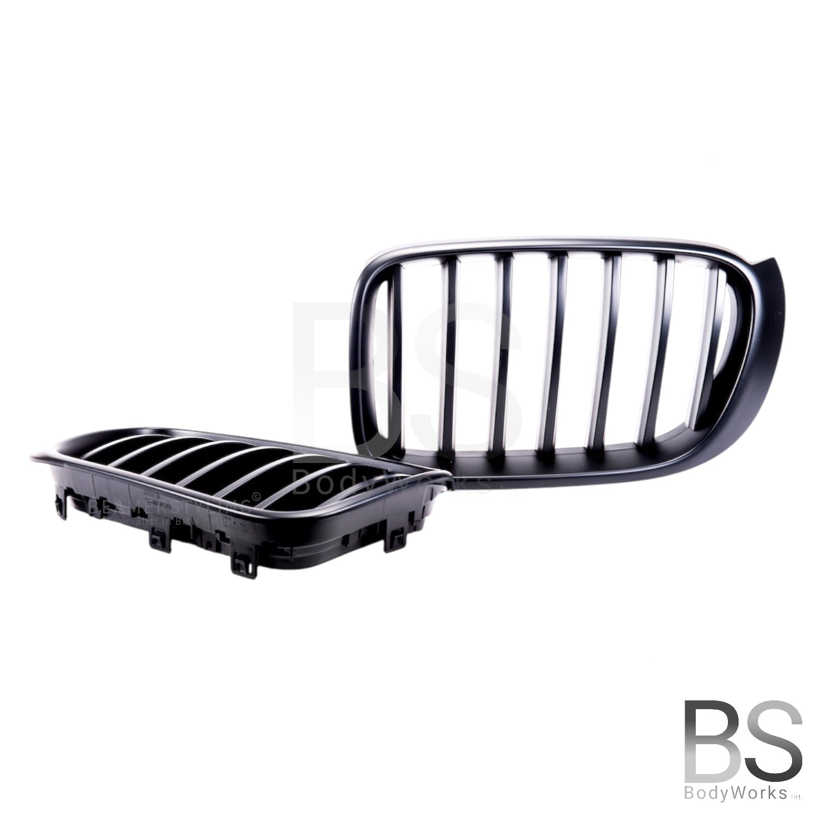 Nieren - BMW X4 F26 / X3 F25LCI - Mp Look - Mat Zwart | 2014-2018