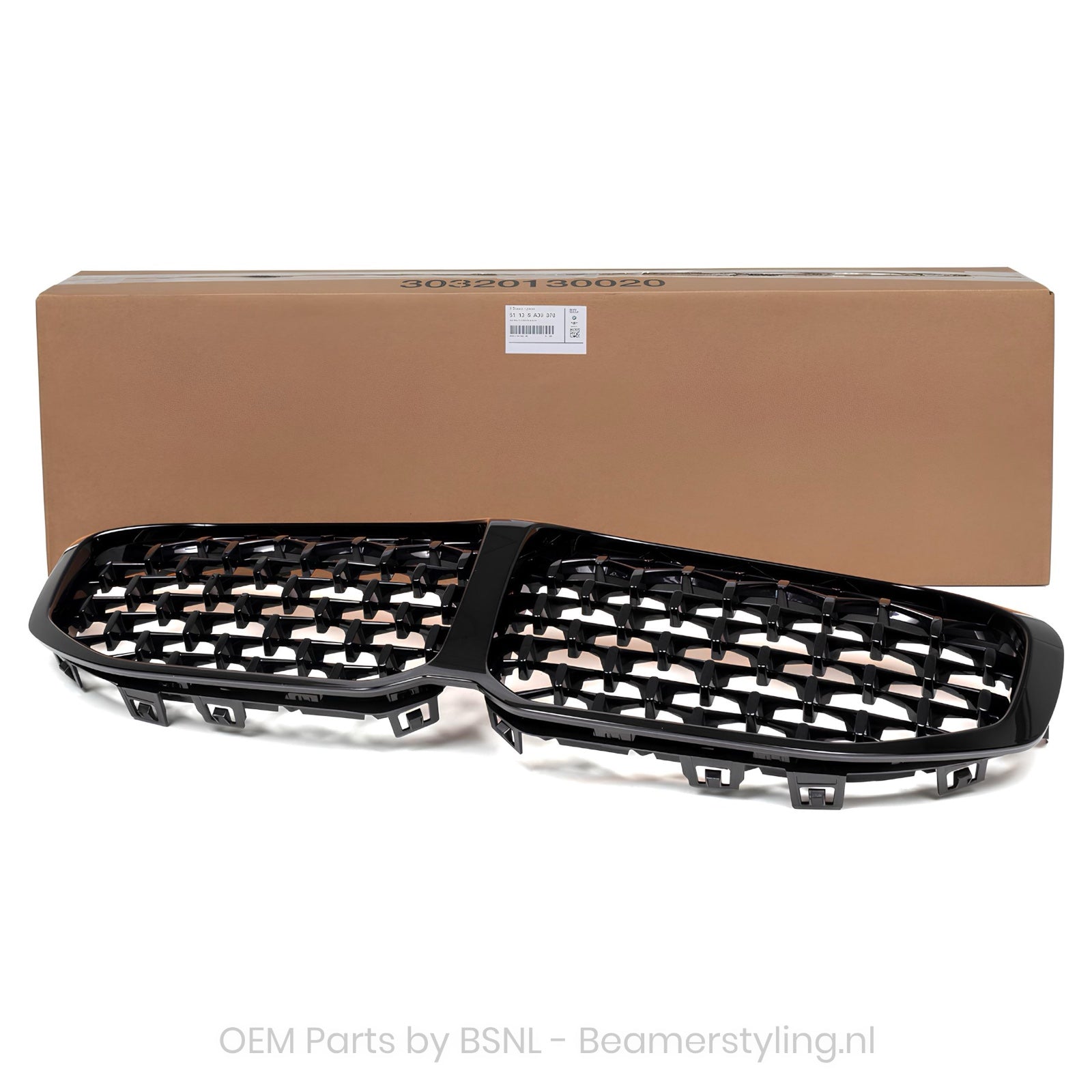 Nieren - BMW 1 Serie F40 - M Performance - Diamond - 51135A39370 | Origineel BMW