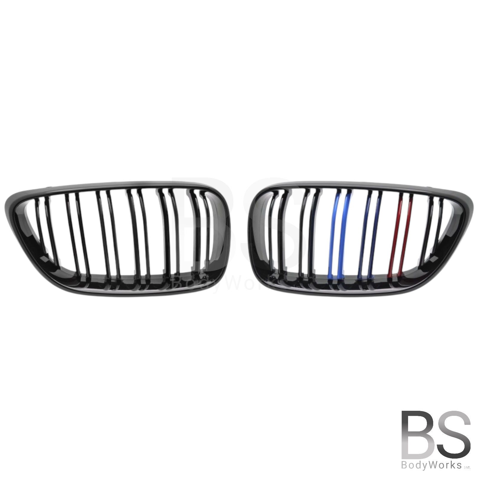 Nieren - BMW F22 / F23 - M Kleuren - Hoogglans Zwart | 2013-2021