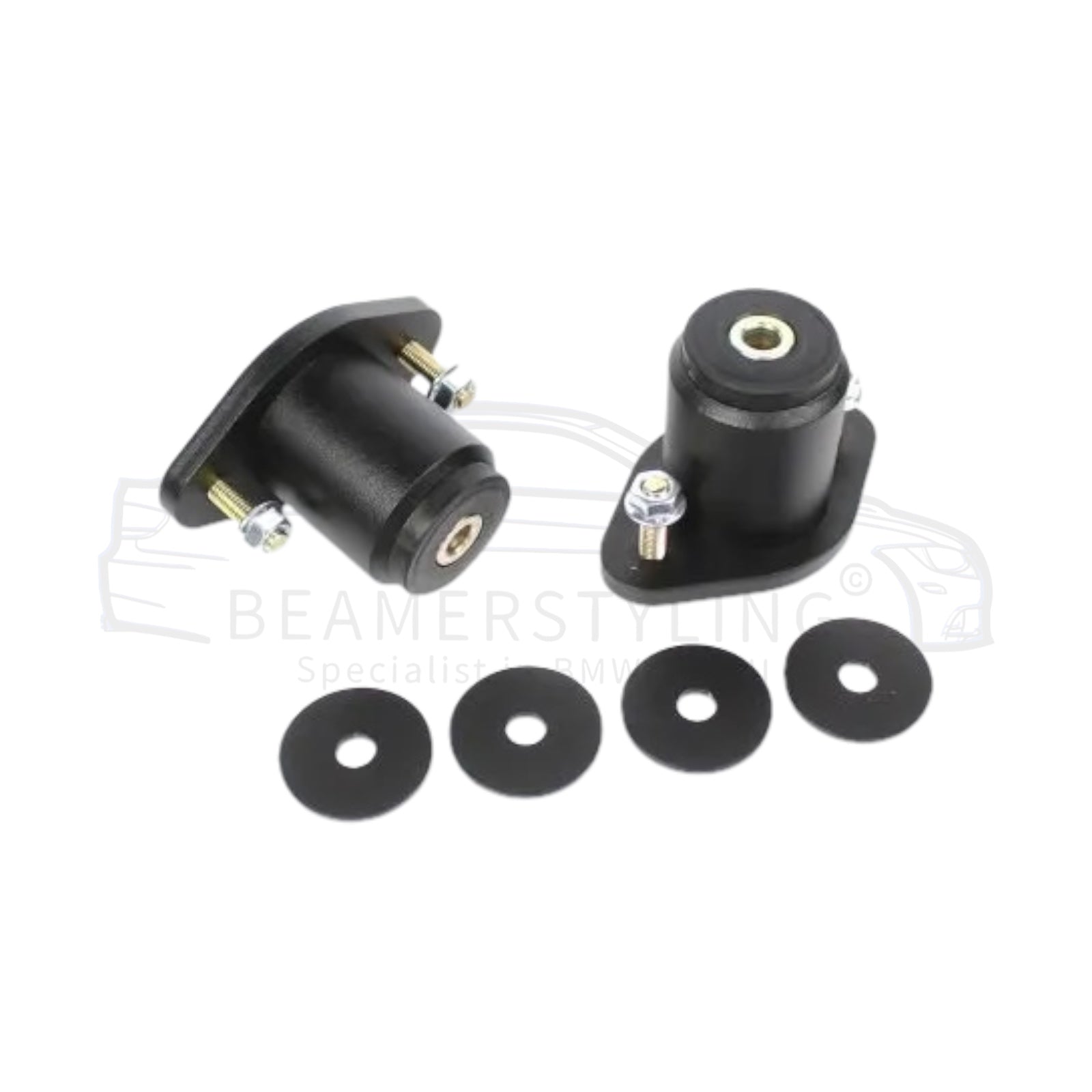 Verhoogde Schokdemper Bevestigingen - BMW 3 Serie E46 - 60Mm - Achter | 98-07