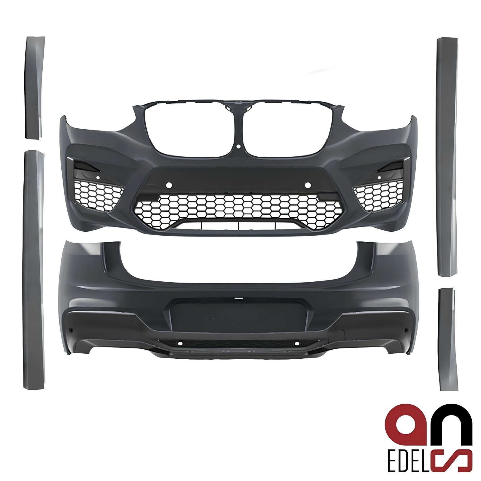 Bumper Pakket - BMW X4 G02 Suv - Compleet - F98 Evo Look | 2018-2021