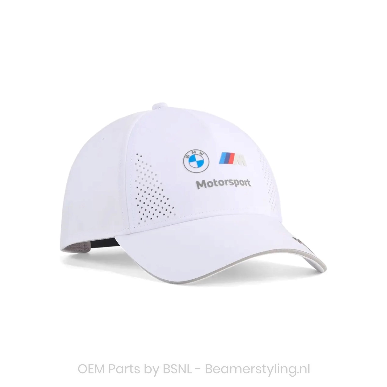 Baseball Pet - BMW M Motorsport Team - Lifestyle Collectie 2026 | Wit