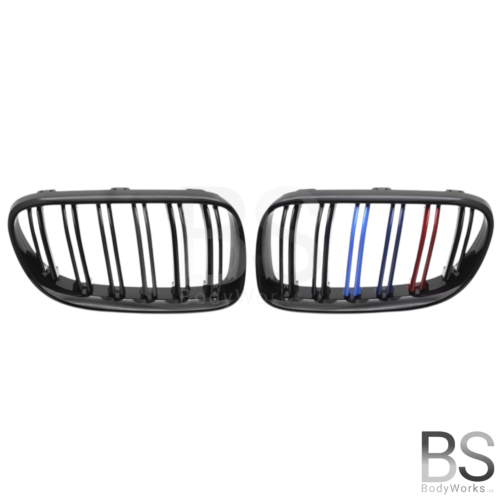 Nieren - BMW E92 / E93 - M Kleuren - Hoogglans Zwart | 2010-2013