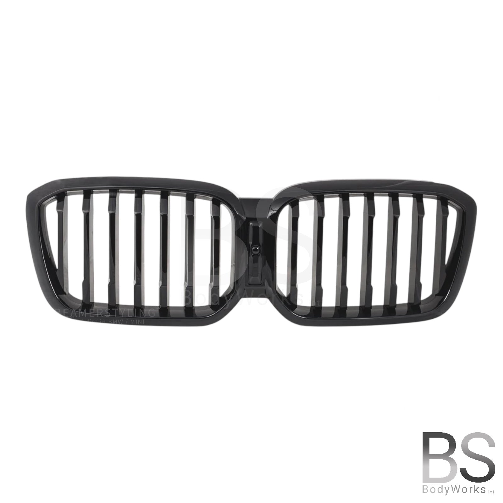 Nieren - BMW X3 G01 LCI / X4 G02 LCI - Mp Look - Hoogglans Zwart | 2021-