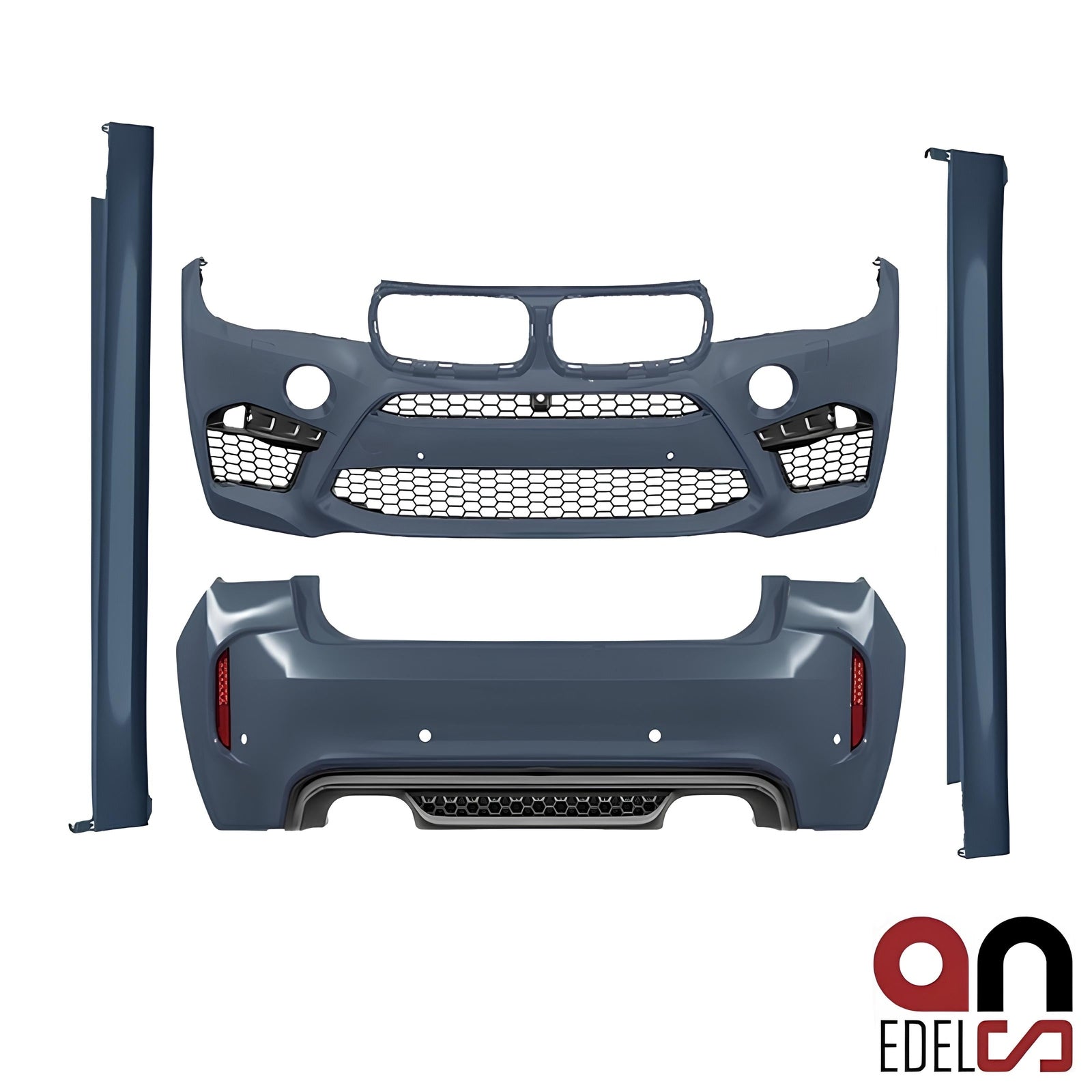 Bumper Pakket - BMW X6 F16 Suv - Compleet - F86 Evo Look | 2014-2019