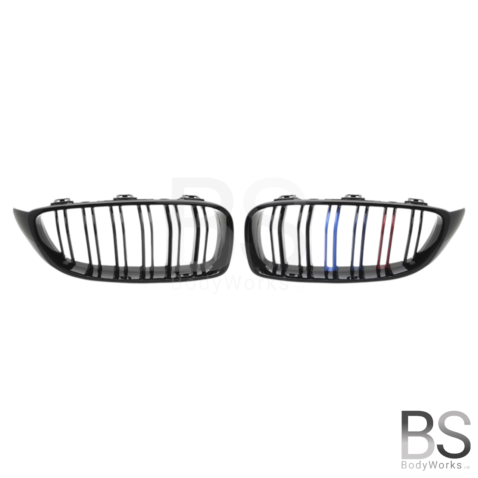 Nieren - BMW F32 / F33 / F36 - M Kleuren - Hoogglans Zwart | 2013-2020