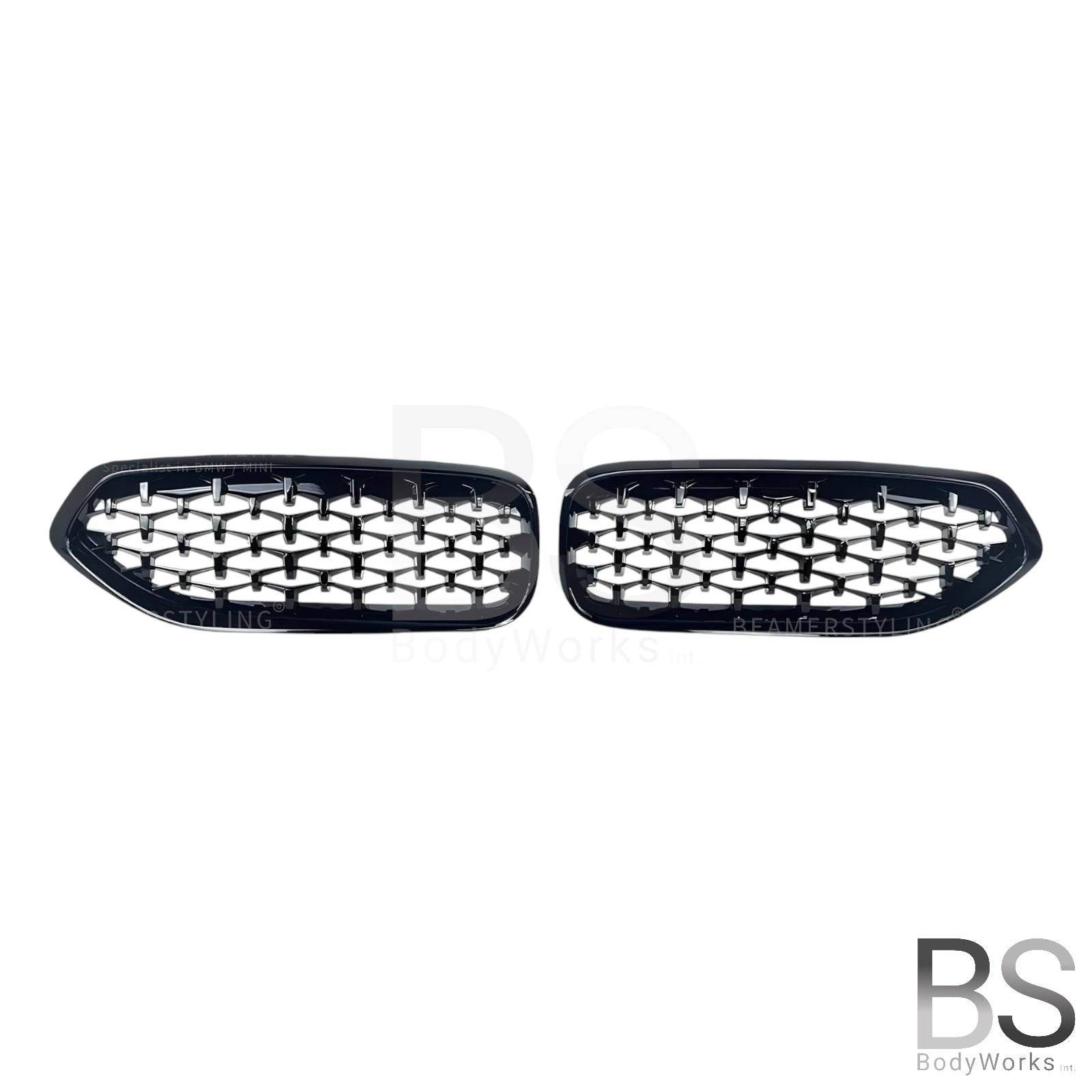 Nieren - BMW Z4 G29 - Diamond - Hoogglans Zwart | 2018-2022