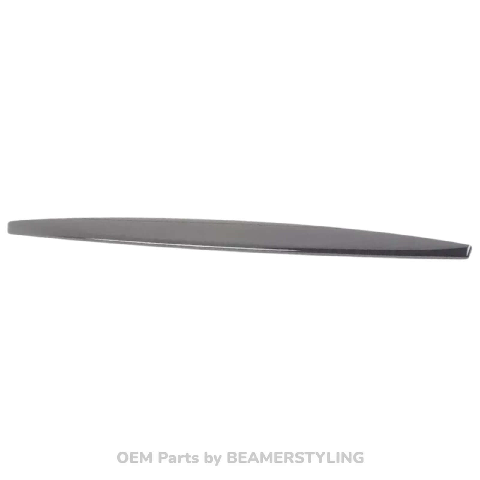 Interieur Lijst - BMW 1 Serie E81/E87LCI/E82/E88 - Afdekking Dashboard - Hoogglans Zwart - Origineel BMW | 51459121706