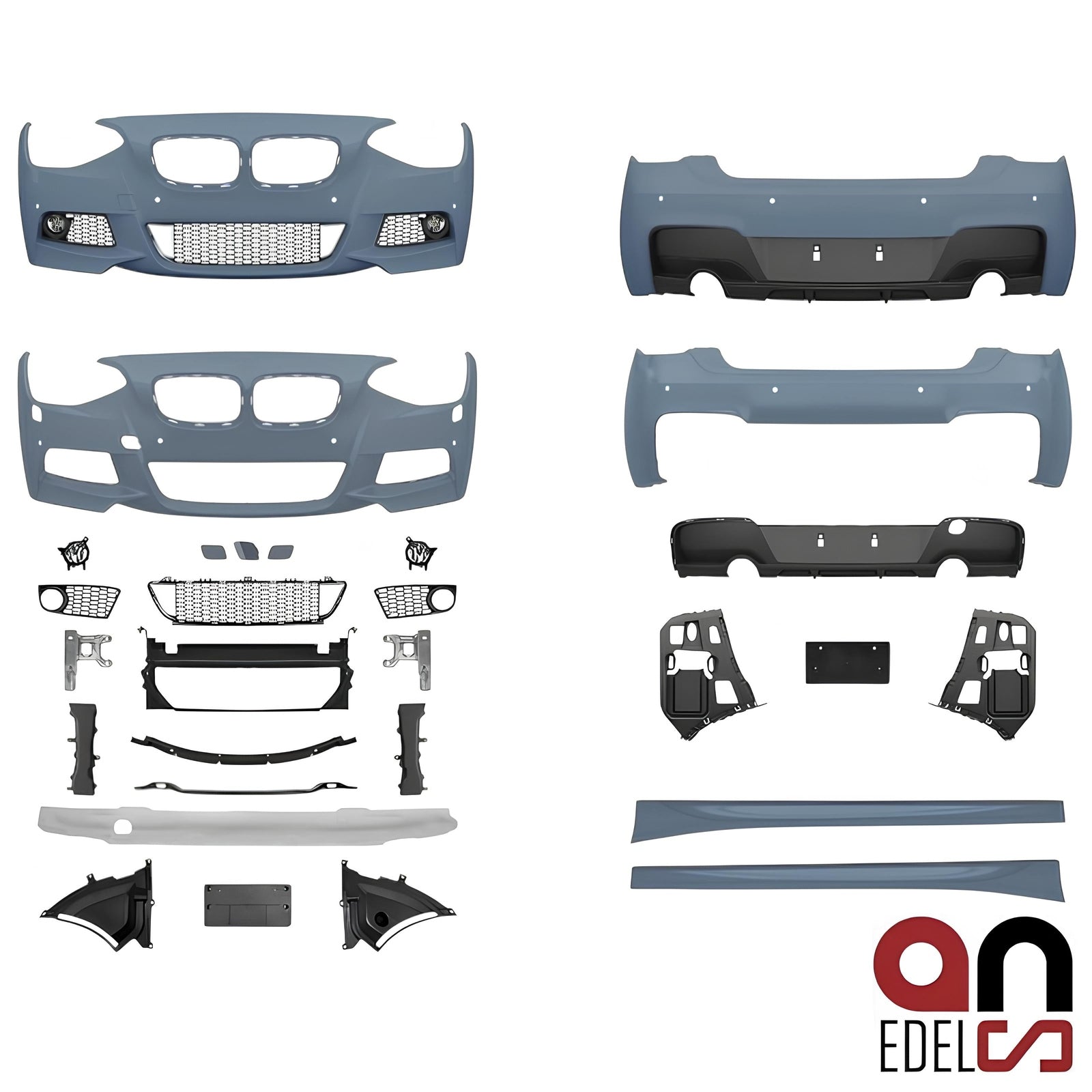 Bumper Pakket - BMW 1 Serie F20 (5D) - M135I Look | 11-15