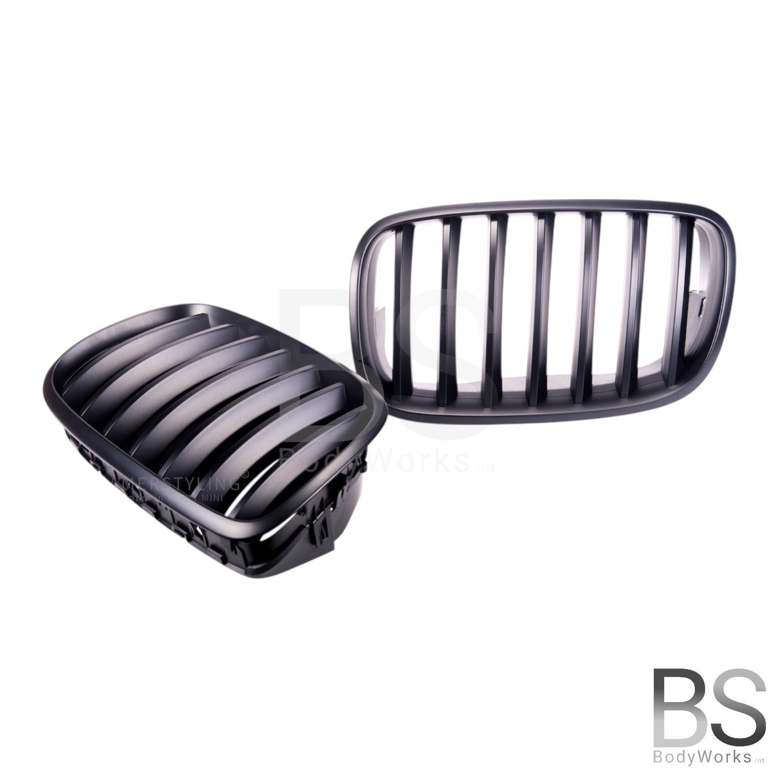 Nieren - BMW X5 E70 / X6 E71 - Mp Look - Mat Zwart | 2006-2014