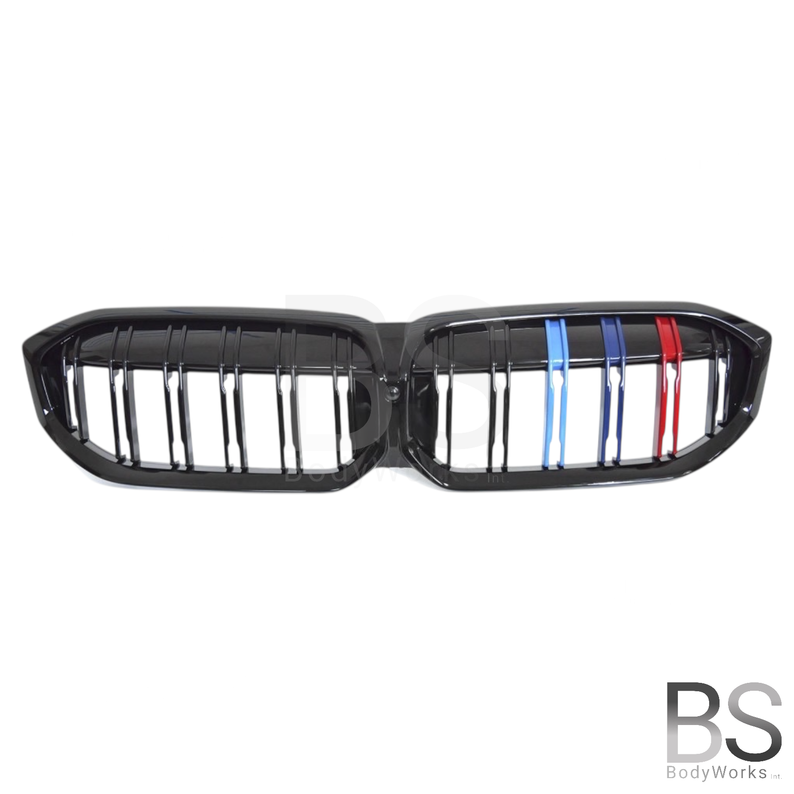 Nieren - BMW G20LCI / G21LCI - M Look - M Kleuren - Hoogglans Zwart | 2022+