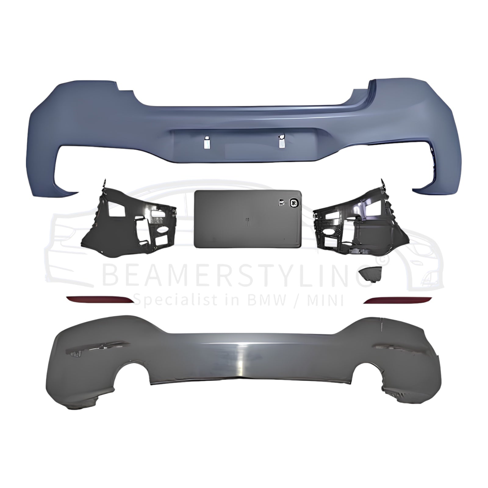 Achterbumper - BMW F20 / F21 - M Pakket Look | 2015-2019