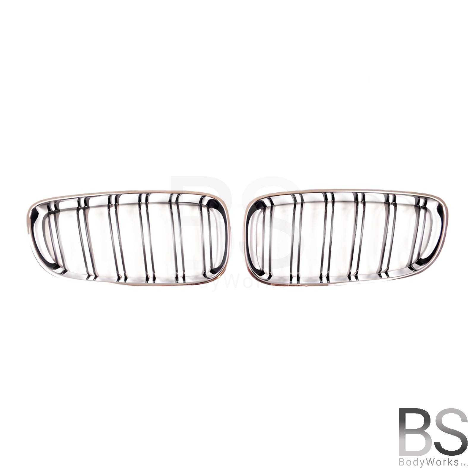 Nieren - BMW 3 Serie F34 Gran Turismo - M Look - Chroom/Zwart | 13-19