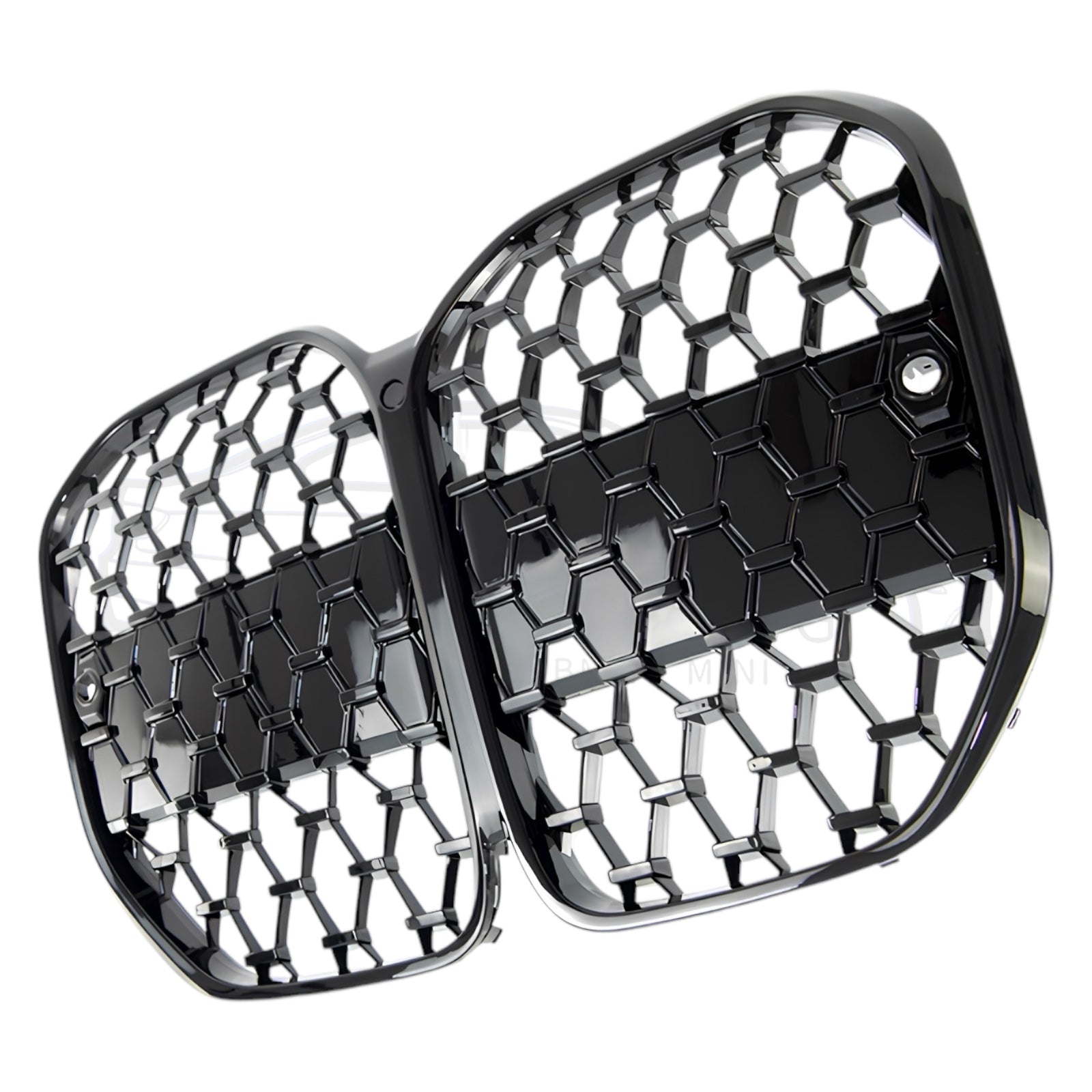 Nieren - BMW 4 Serie G22 / G23 - Diamond - Hoogglans Zwart | 2020-