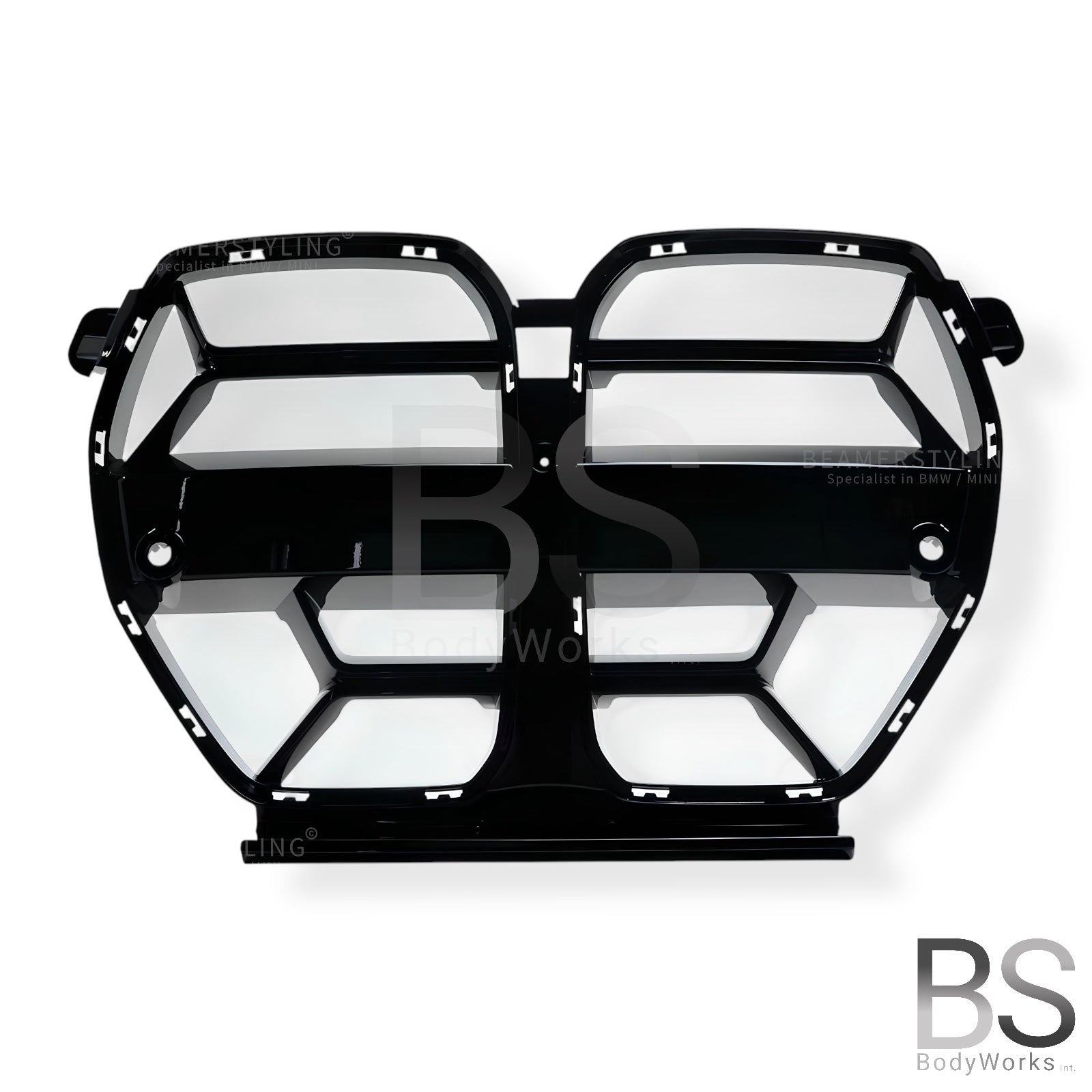 Nieren - BMW M3 G80/G81 | M4 G82/G83 - CSL Look - Hoogglans Zwart | 2020-