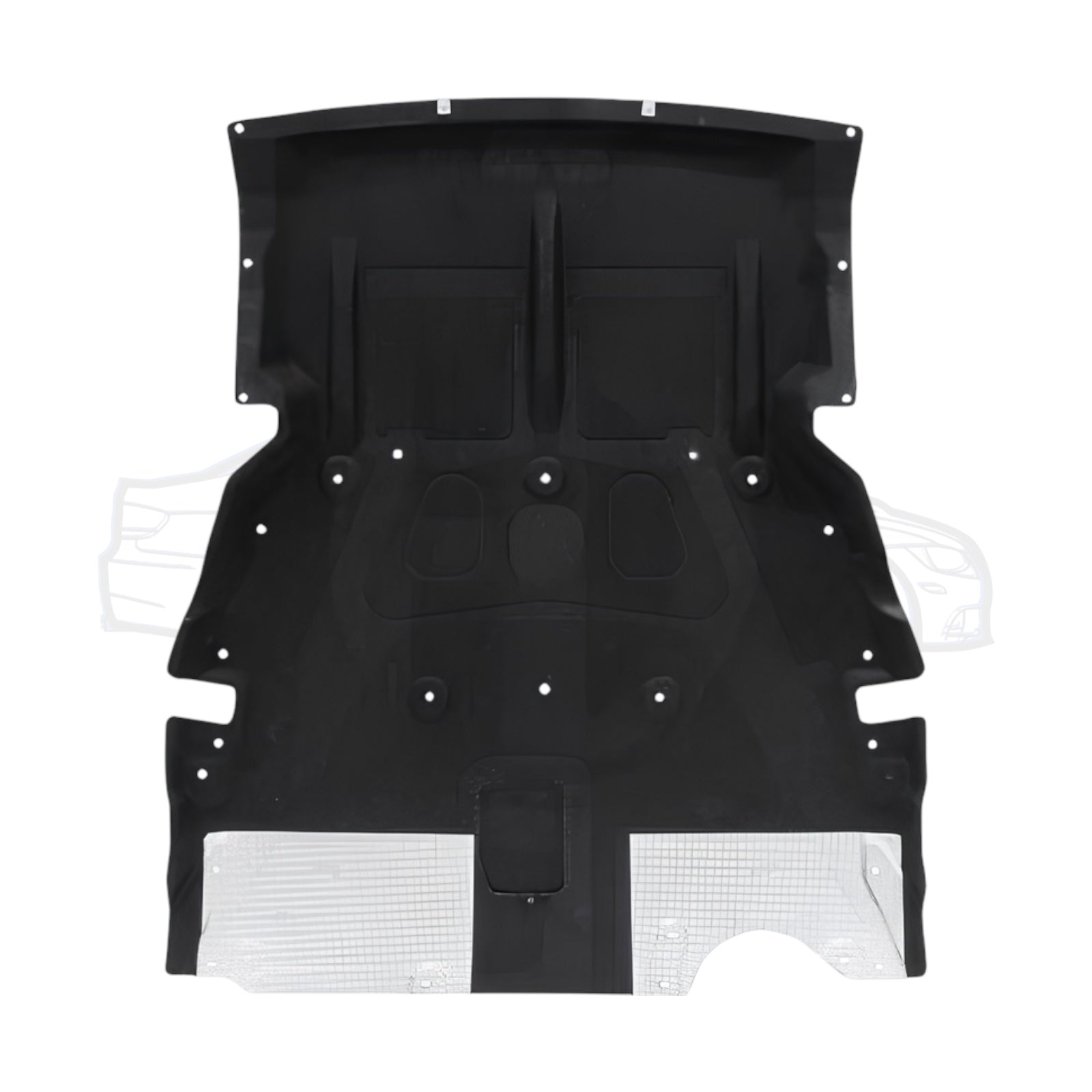 Motorbeschermplaat - BMW F20 F21 F22 F23 F30 F31 F32 F33 F36 - Inclusief Aluminium Hitteschild