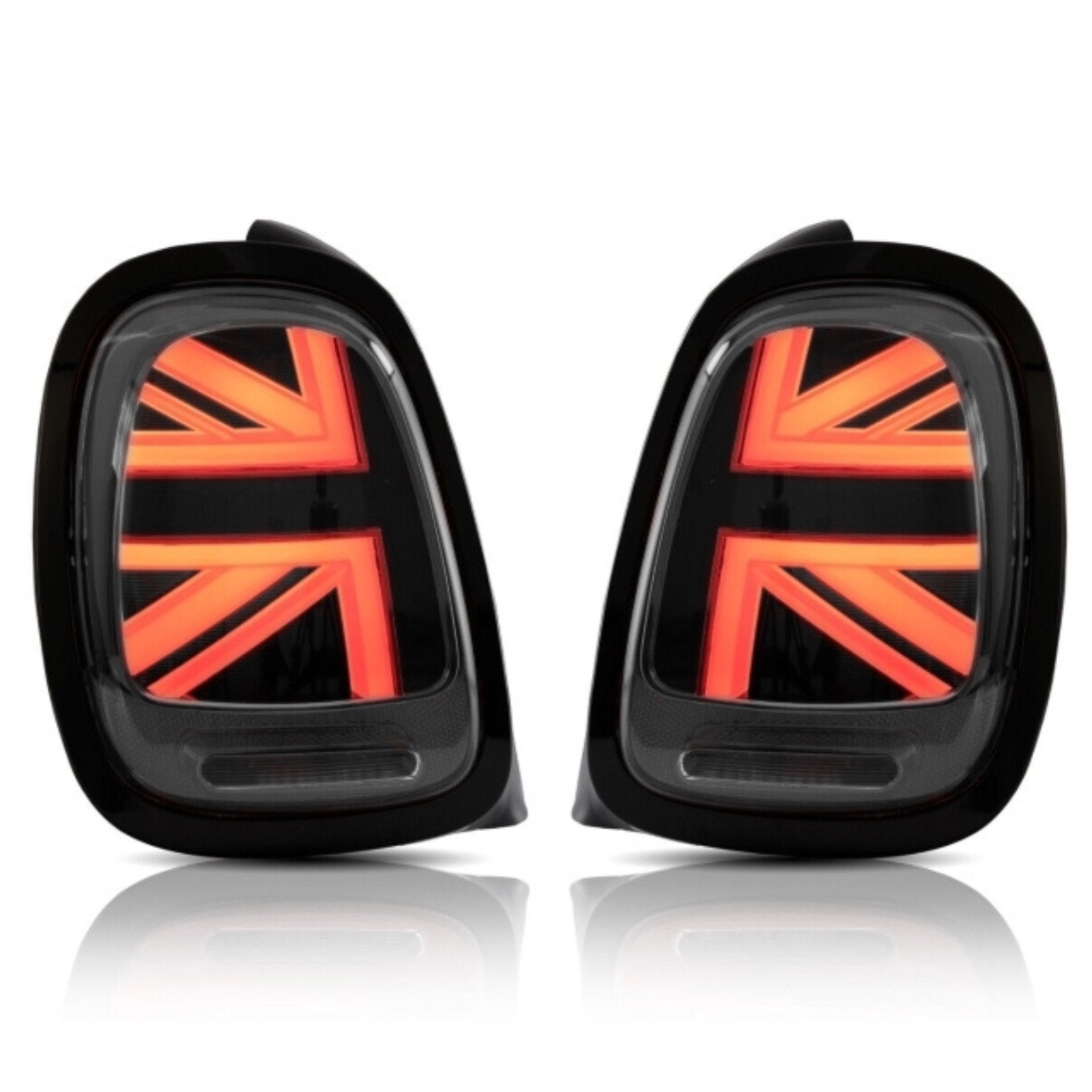 LED Achterlichten - Mini F55 F56 F57 - Smoke - Union Jack Design - Dynamisch | 14-20