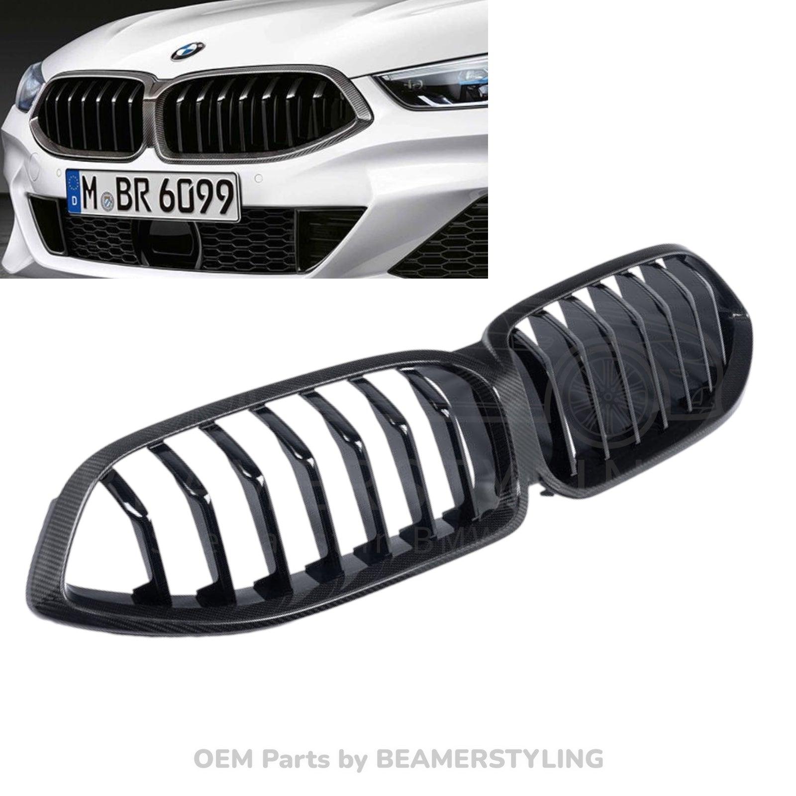 Carbon Nieren - BMW G14 / G15 / G16 - Met Pasp - 51712472045 | Origineel BMW