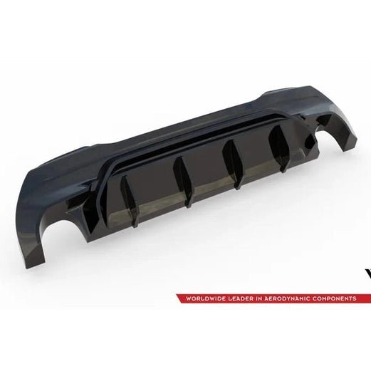 Diffuser V1 - BMW F40 - M135I - Hoogglans Zwart - Maxton Design - Beamerstyling.nl