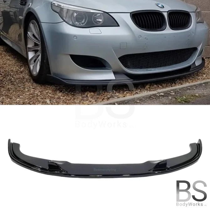 Front Lip - BMW E60 M5 & E61 M5 - Hamann Style - Hoogglans Zwart | 03 - 10 - Beamerstyling.nl
