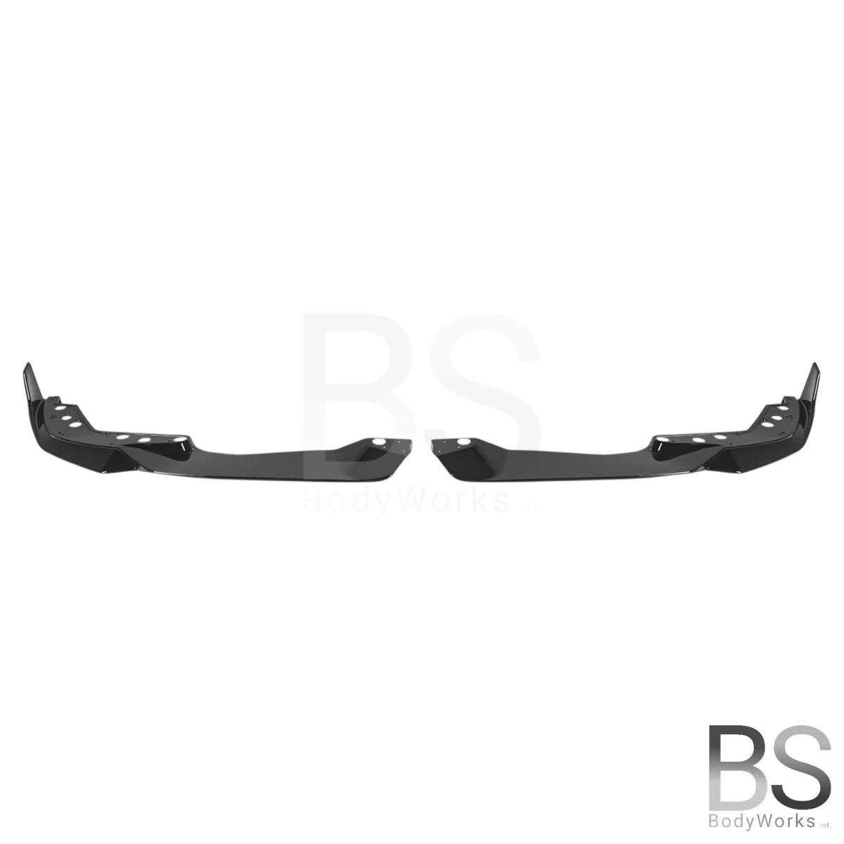 Front lip - BMW G20 / G21 LCI - MP look V2 - 2 - delig - Hoogglans zwart | 22 - Beamerstyling.nl