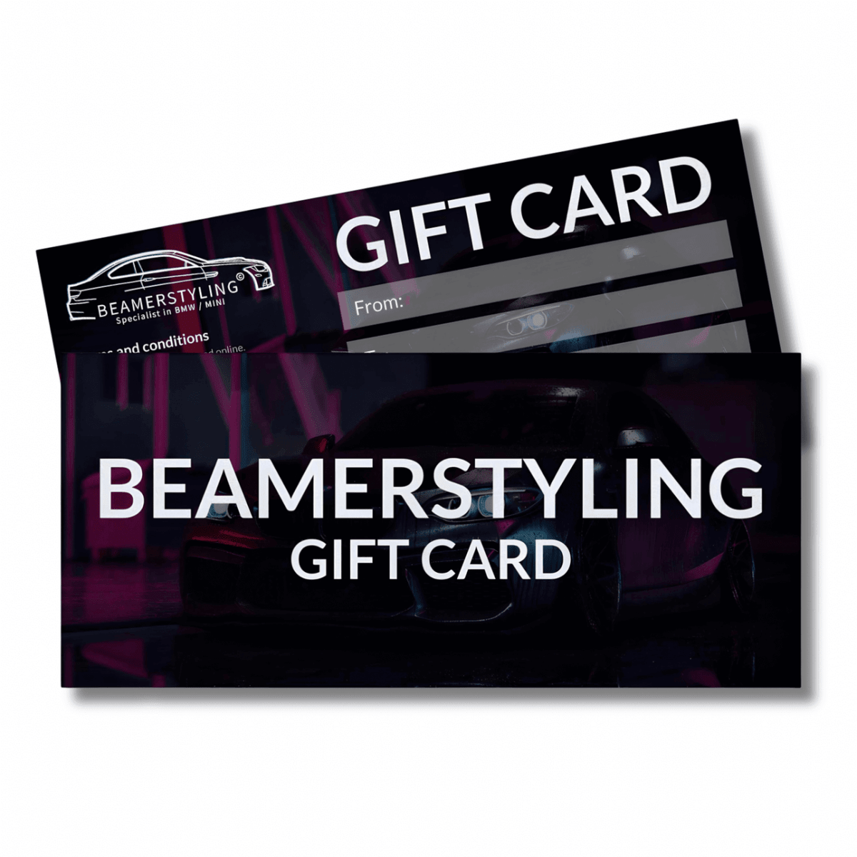 Fysieke Cadeaubon - €500 Winkeltegoed | Beamerstyling - Beamerstyling.nl