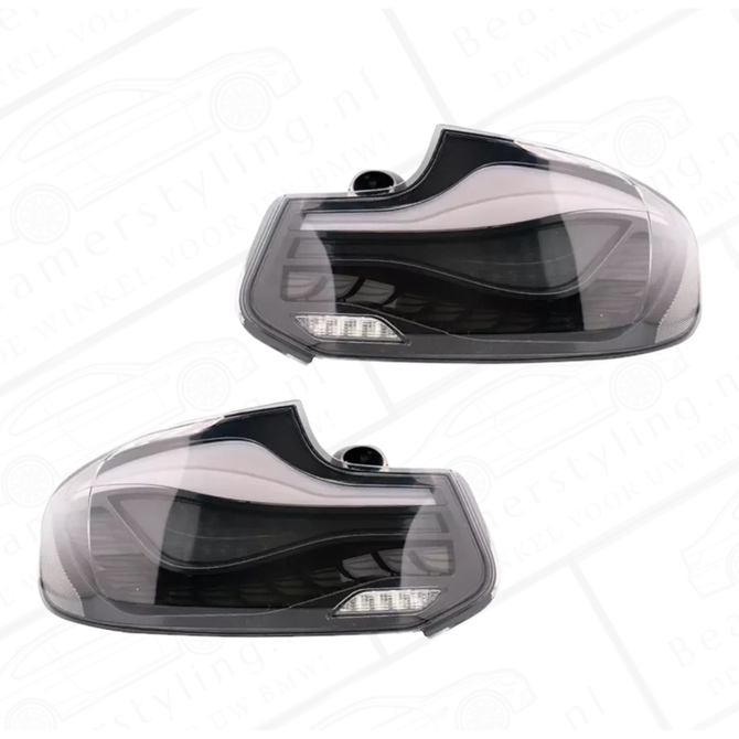 OLED Achterlichten - BMW F22 / F23 & F87 - Vol LED - Dark Smoke