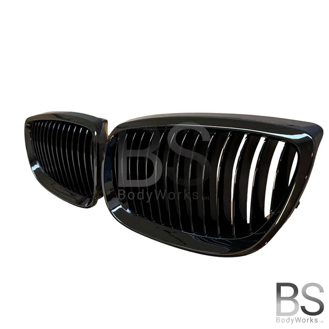 Nieren - BMW E92 / E93 - Hoogglans Zwart | 2006-2010