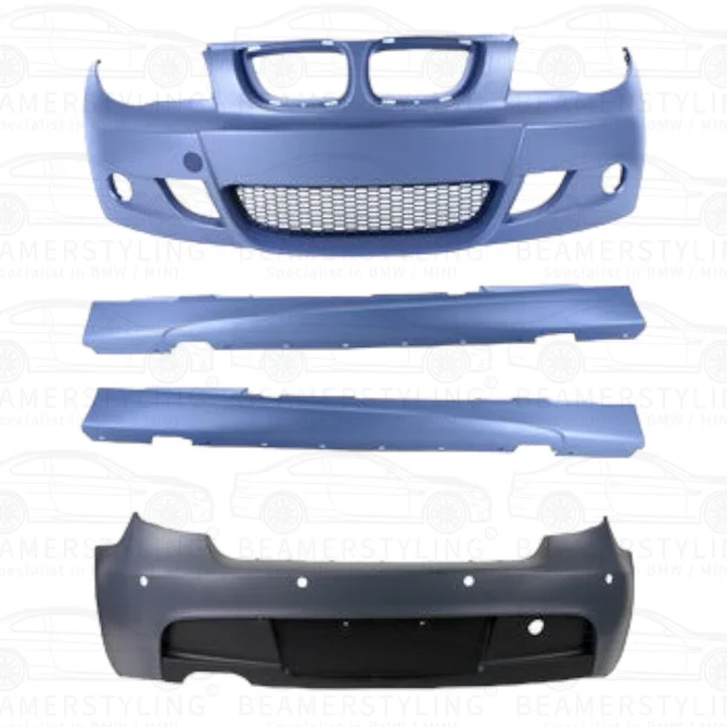 Bumper Pakket - BMW 1 Serie E87 - M Pakket Look - Compleet - Met PDC | 2004-2012