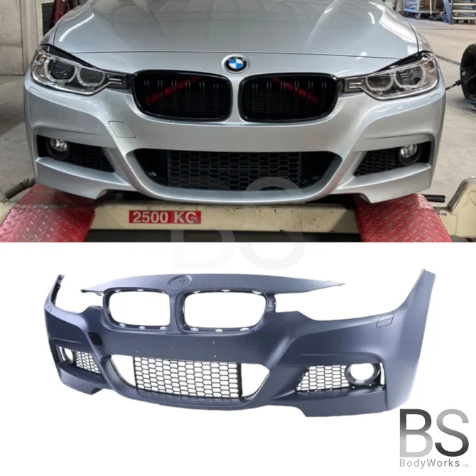 Front bumper - BMW F30 / F31 - M Sport Look - Without PDC | 2012-2019