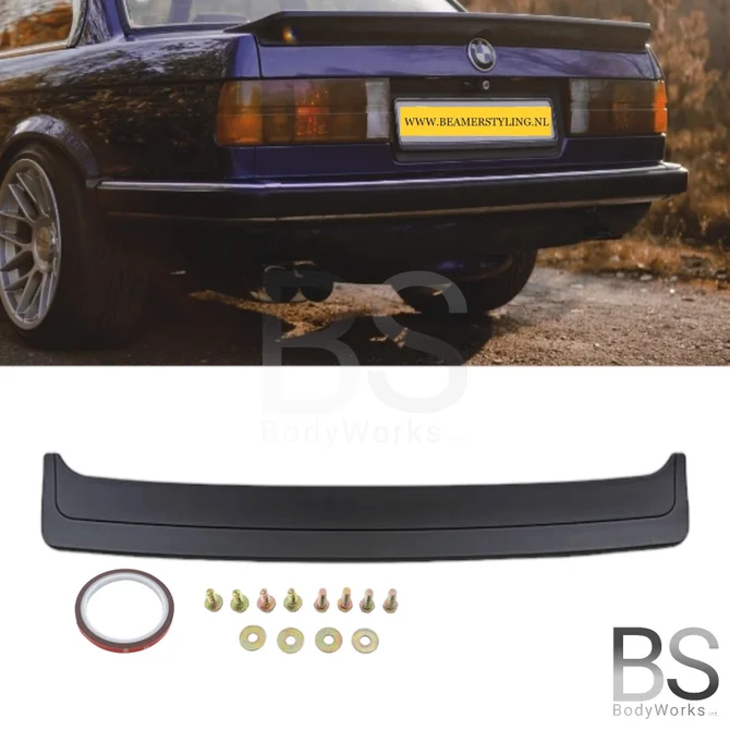 Kofferbak Spoiler - BMW 3 Serie E30 - Sportlook | 1982-1994