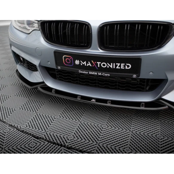 Front Lip V3 - BMW F32 / F33 / F36 - M Pakket - Maxton Design