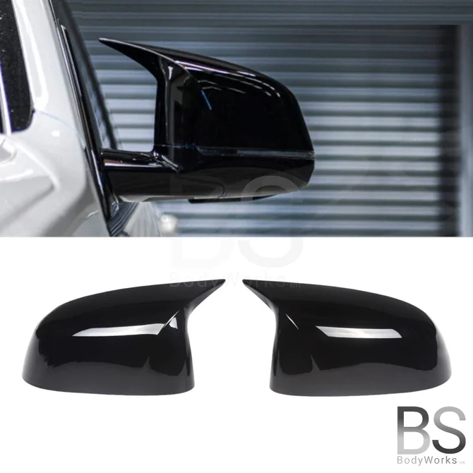 Spiegelkappen - BMW X3 G01 - M Look - Hoogglans Zwart | 2017-2021