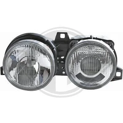 Koplamp - BMW 3 Serie E30 - H1 / H1 - Depo | 1987-1994 — Set (Links+Rechts)