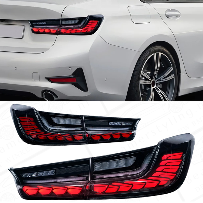 OLED Achterlichten - BMW G20 Sedan - Vol LED - Smoke/Rood - 2019-2022