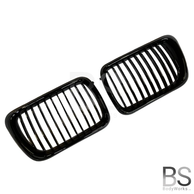 Nieren - BMW E36 - Hoogglans Zwart | 1996-2000