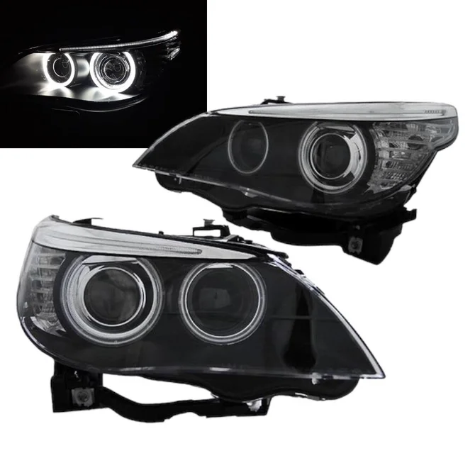 Koplampen D1S - BMW E60 / E61 - CCFL Angel Eyes - LCI Look | 05-07