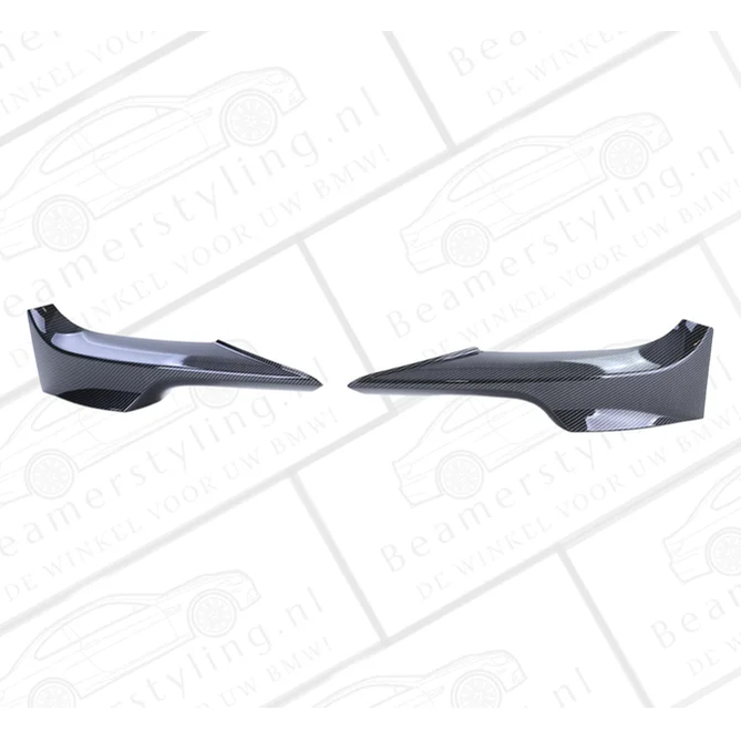 Splitters - BMW E92 / E93 - Voor M Pakket - Carbon Look | 2006-2010