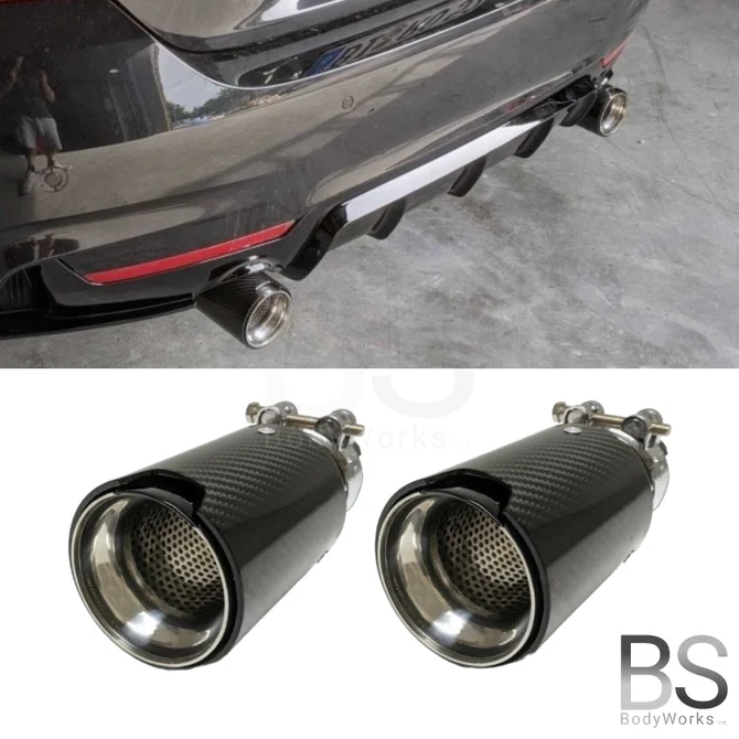 Sierstukken Carbon - BMW F20 F22 F30 F32 F36 - 135I 235I 335I 435I | 90Mm