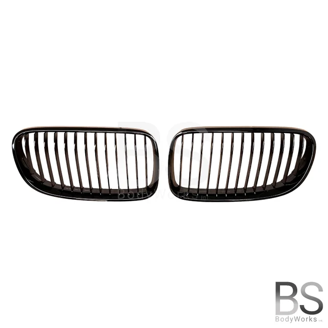 Nieren - BMW E92 / E93 - Hoogglans Zwart | 2010-2013