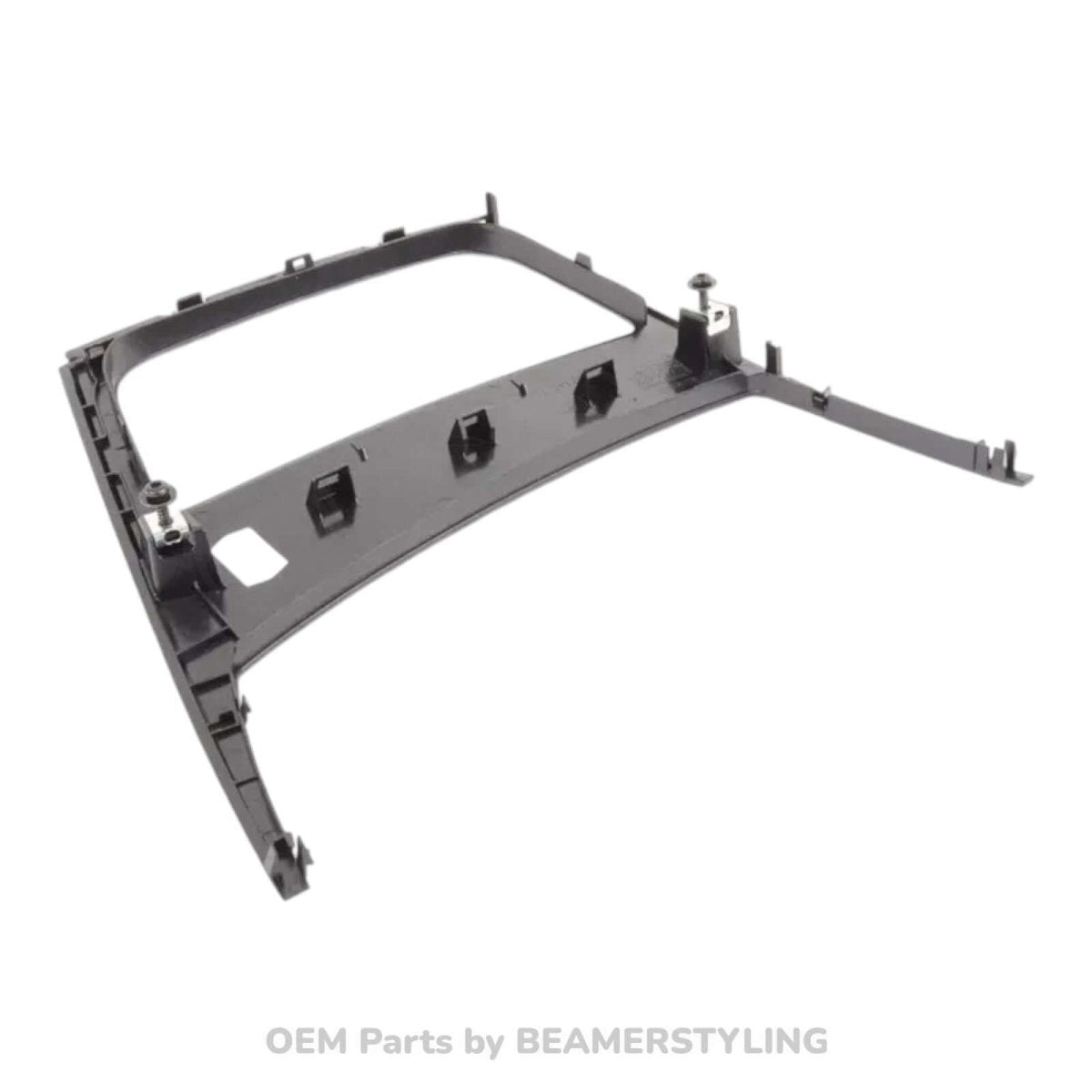 Interieur Lijst - BMW 1 Serie E81/E87LCI/E82/E88 - Afdekking Middenconsole - Hoogglans Zwart - Origineel BMW | 51169121712 - Beamerstyling.nl
