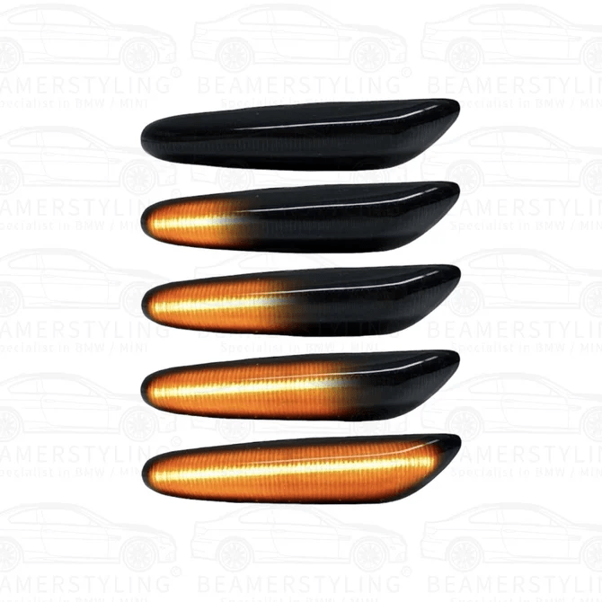 Knipperlichten - LED - Dynamisch - BMW E81 / E87 / E82 / E46 / E90 / E91 / E92 / E93 / E60 / E61 - Beamerstyling.nl