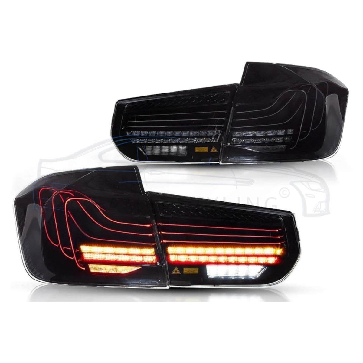 Laser Achterlichten - BMW F30 / F80 - Smoke | 2012 - 2019 - Beamerstyling.nl