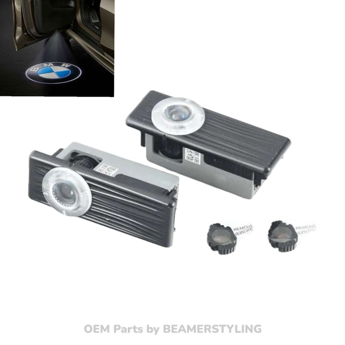 LED Deurprojectoren - BMW / M Logo - Lange Versie - 68Mm - Origineel BMW | 63312468386 - Beamerstyling.nl