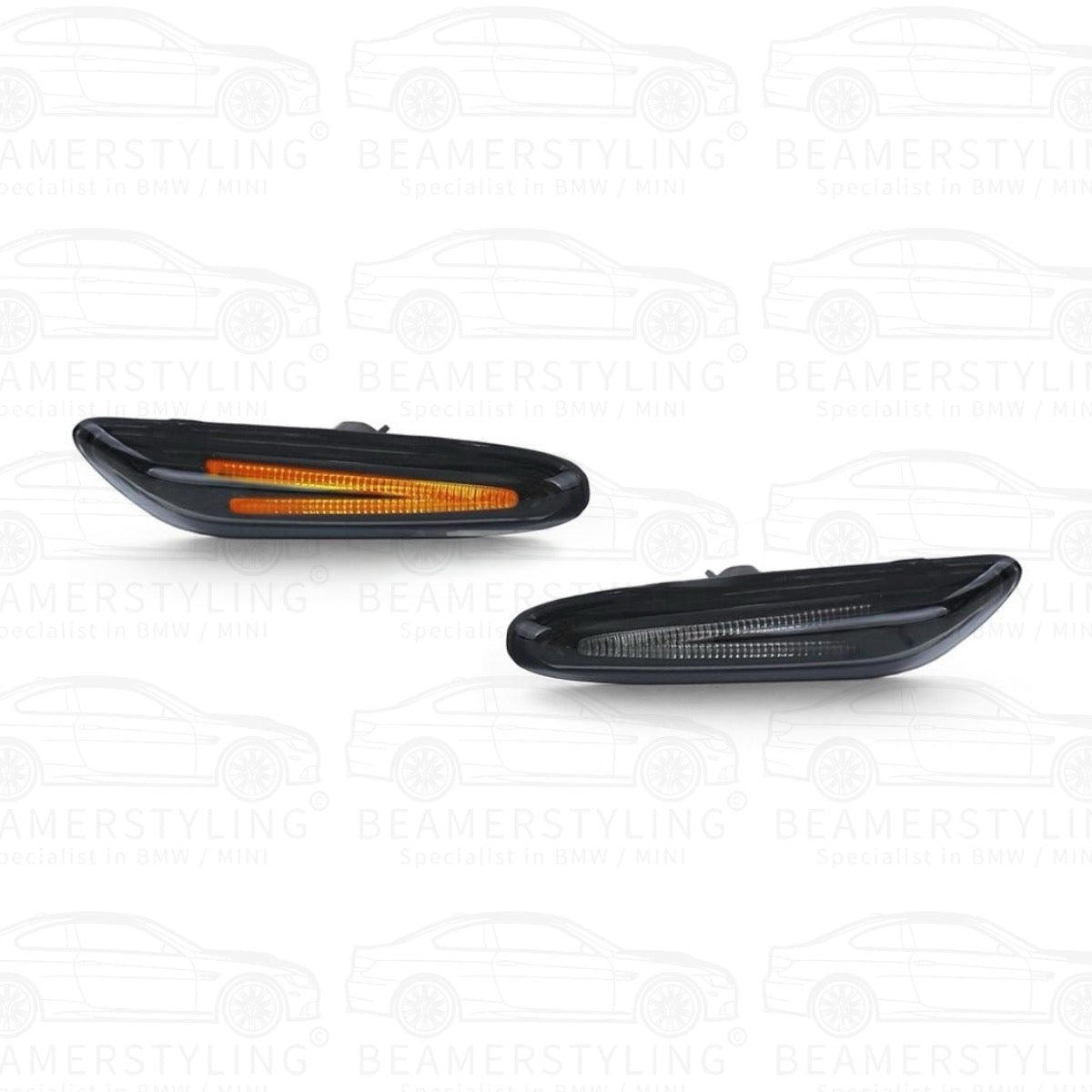 LED Knipperlichten - BMW E81 / E82 / E87 / E88 / E90 / E91 / E92 / E93 / E60 / E61 / E84 - Smoke - Beamerstyling.nl